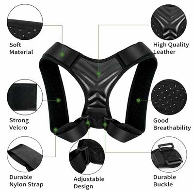 posture corrective therapy back brace details