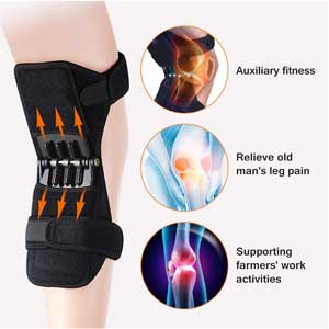 knee brace with spring