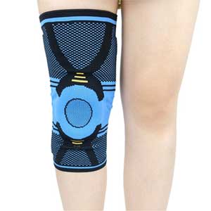 Nylon Knee Brace With Silicon