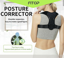 Corrective posture back brace