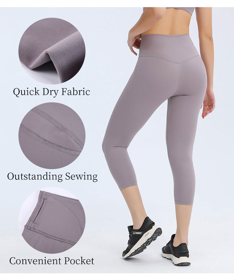 No Front Seam Yoga Pants