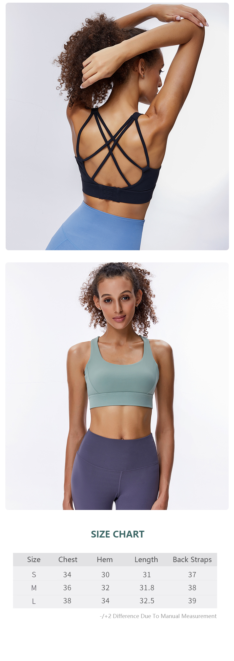 High-performance sports bra