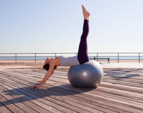 PVC material yoga ball