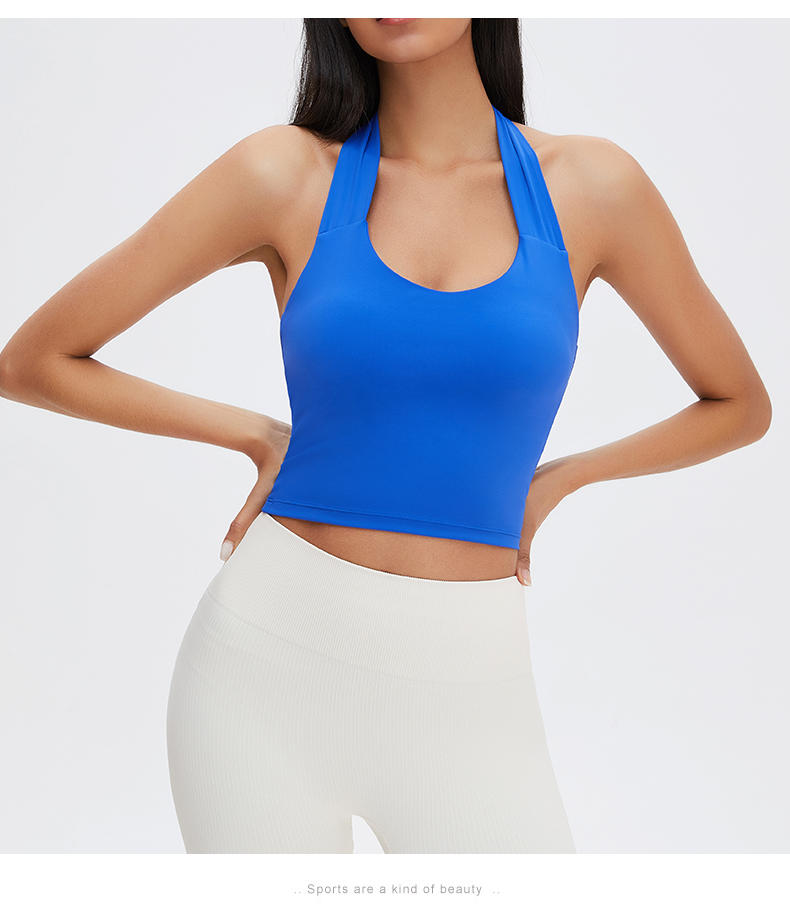 Fashion Yoga Sports Halter Top