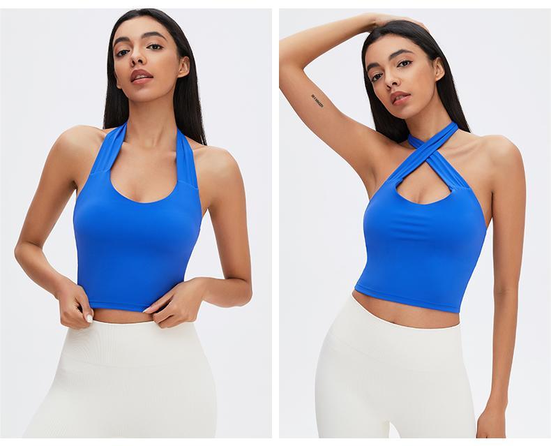 Fashion Yoga Sports Halter Top