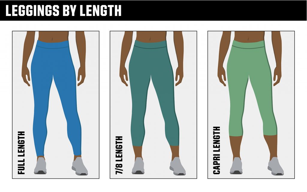 leggings by length