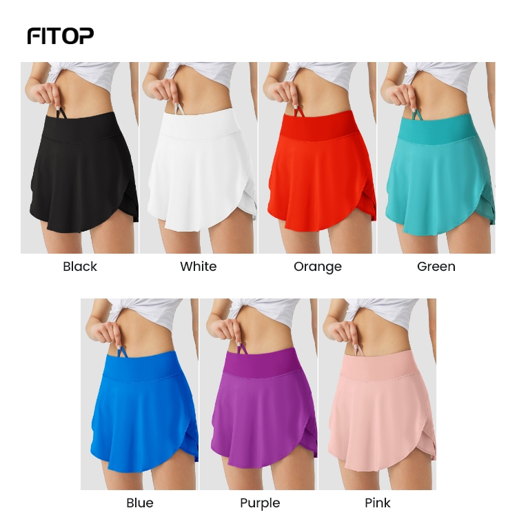 Double Layer Tennis Skirt