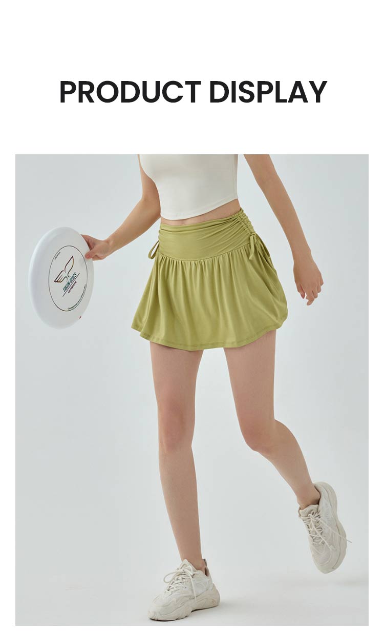 High Waisted Tennis Skirt