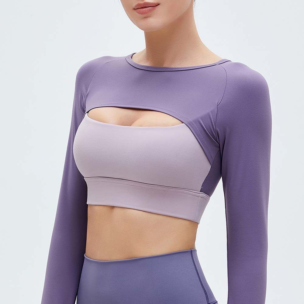 Cut Out Long Sleeve Top