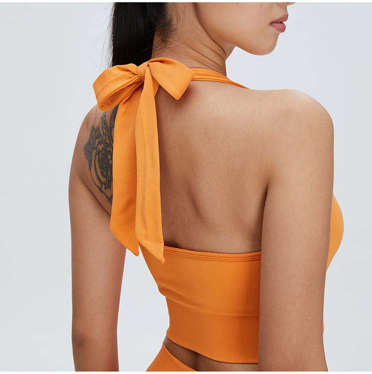 Seamless Backless Yoga Bra